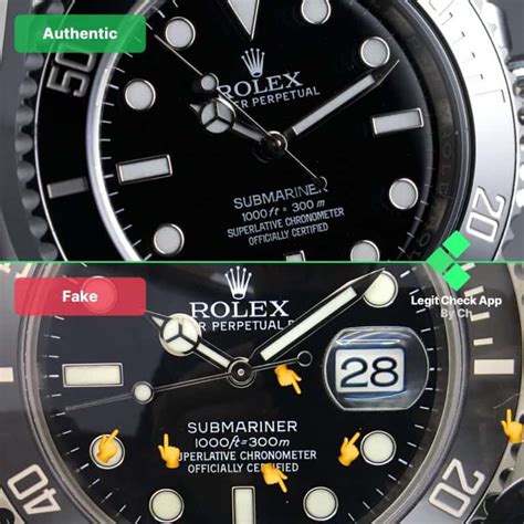 rolex submariner fake vs real|how to check rolex authenticity.